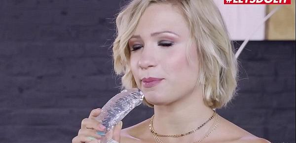  LETSDOEIT - Gabi Gold Yves Morgan - Slutty German Blondie Gets BBC Anal On Her Birthday Day